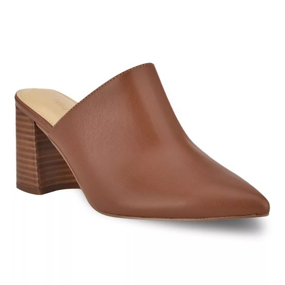 Nine West Renny Mules Size 8.5 - Picture 1 of 7